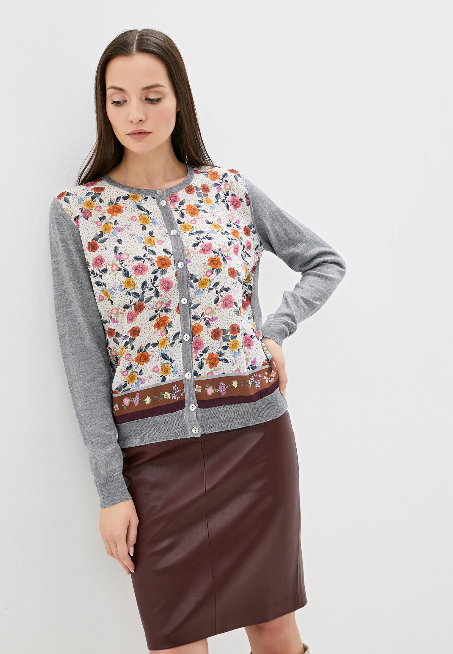 Кардиган VERA MONI BD4923-S,серый