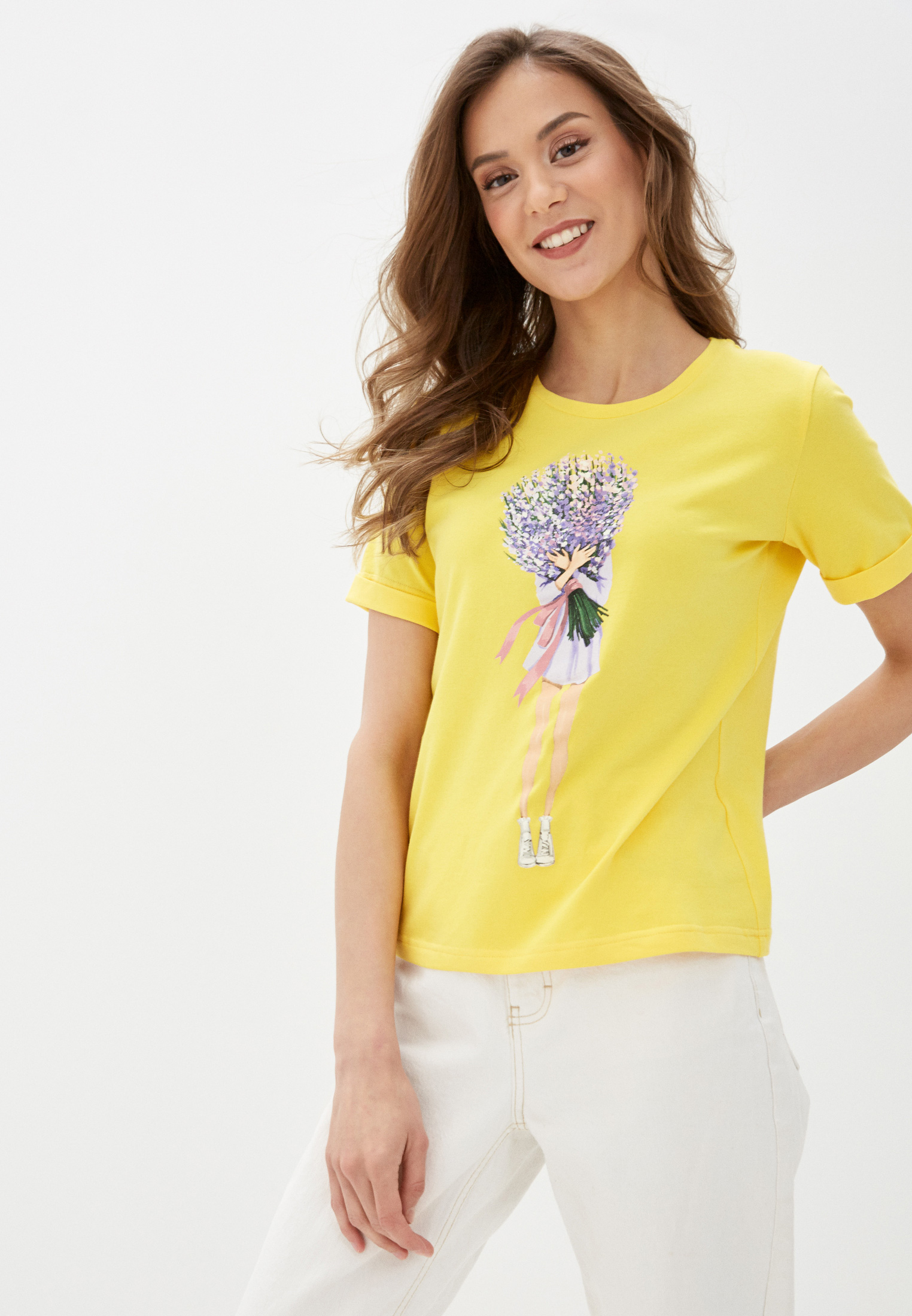 Футболка с коротким рукавом Fashion.Love.Story 20SP2090YELUP