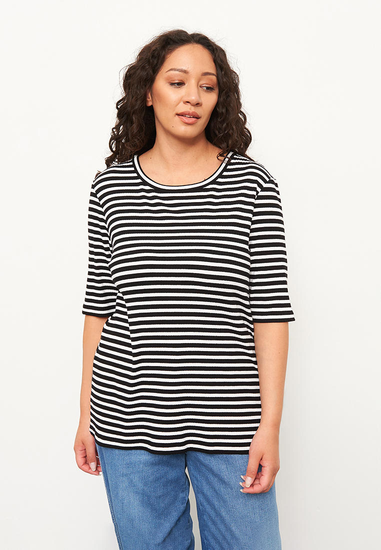 Футболка с коротким рукавом Samoon by Gerry Weber 971978-29617-8103