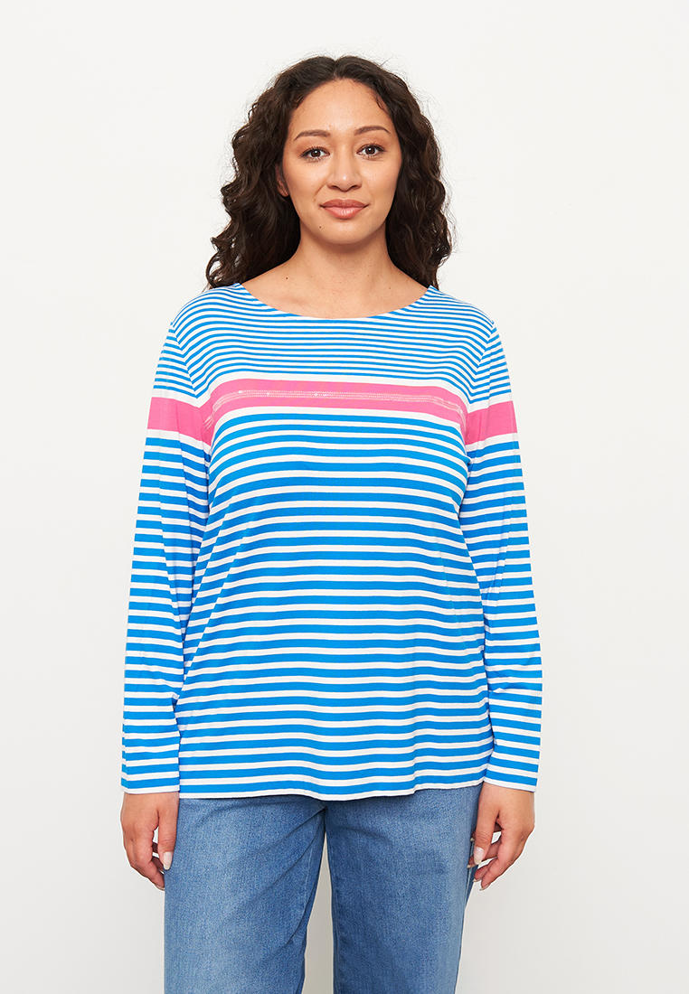 Футболка с длинным рукавом Samoon by Gerry Weber 471001-26207-8823