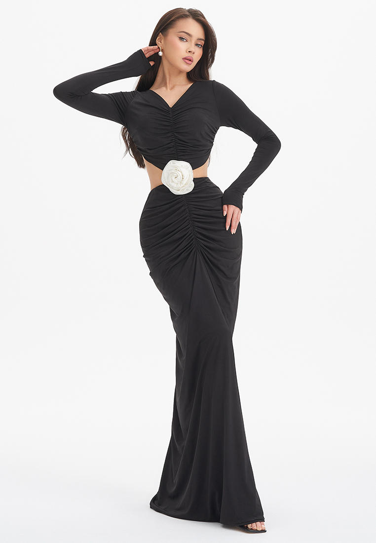 Вечернее / коктейльное платье Sugar Brand SBLILLBKACKM-NEW