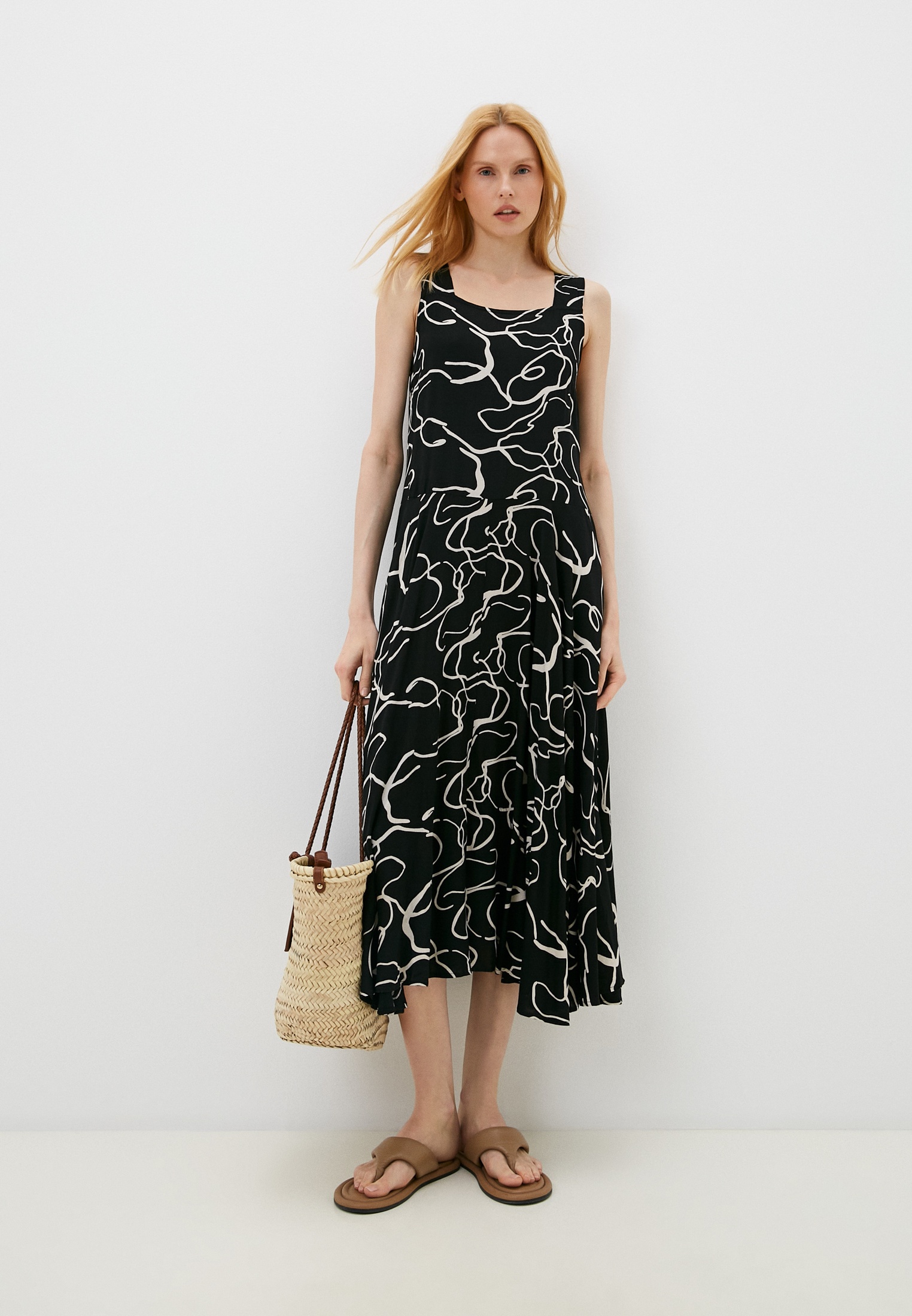 Сарафан Baon (Баон) B4624026-BLACK PRINTED