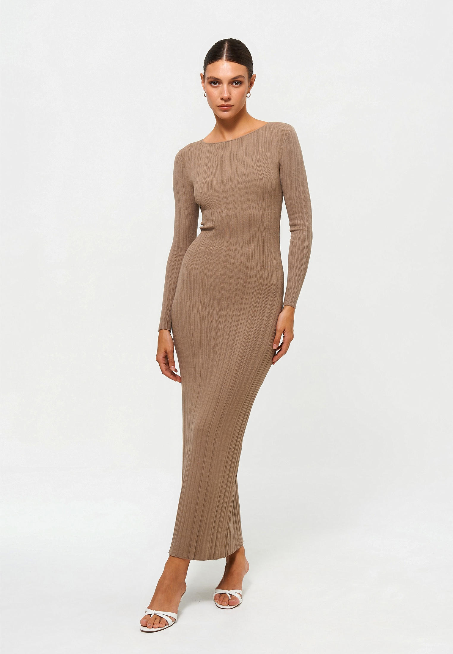 Вязаное платье Try on Dress 00-1010-065-090-kor-OS