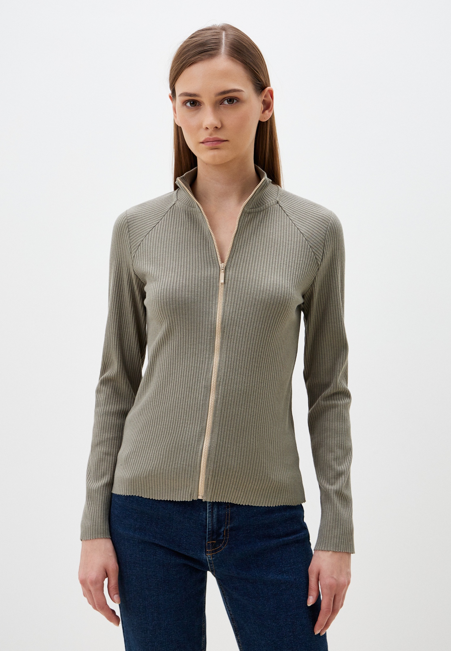 Кардиган Lovertin 282-зеленый-42