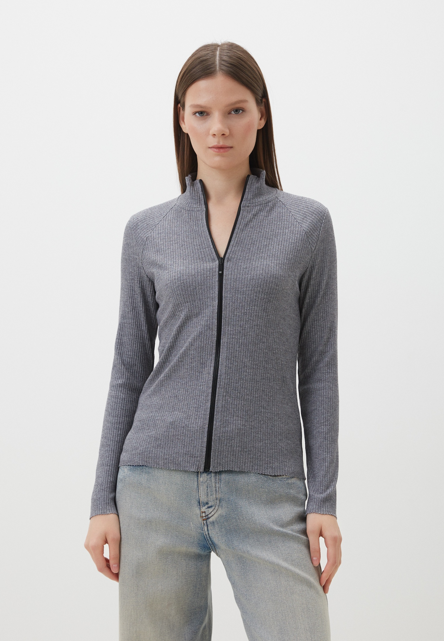 Кардиган Lovertin 282-серый-42