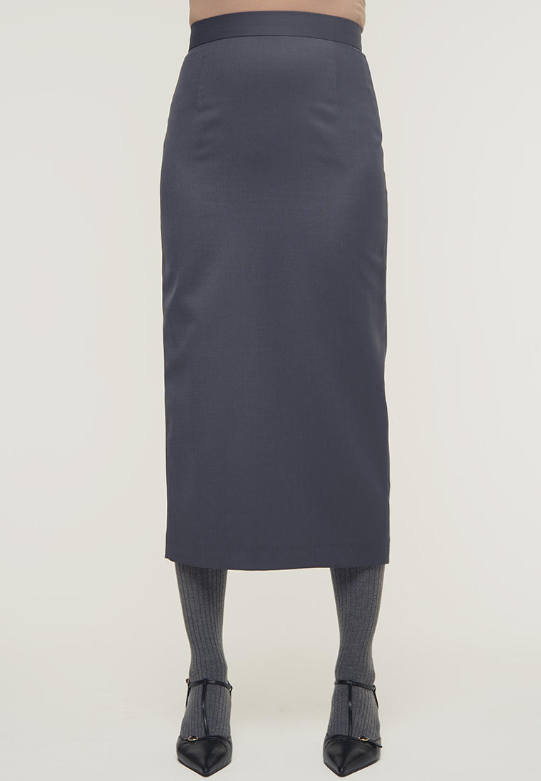 Прямая юбка Lelei Studio skirtpen_grey-42