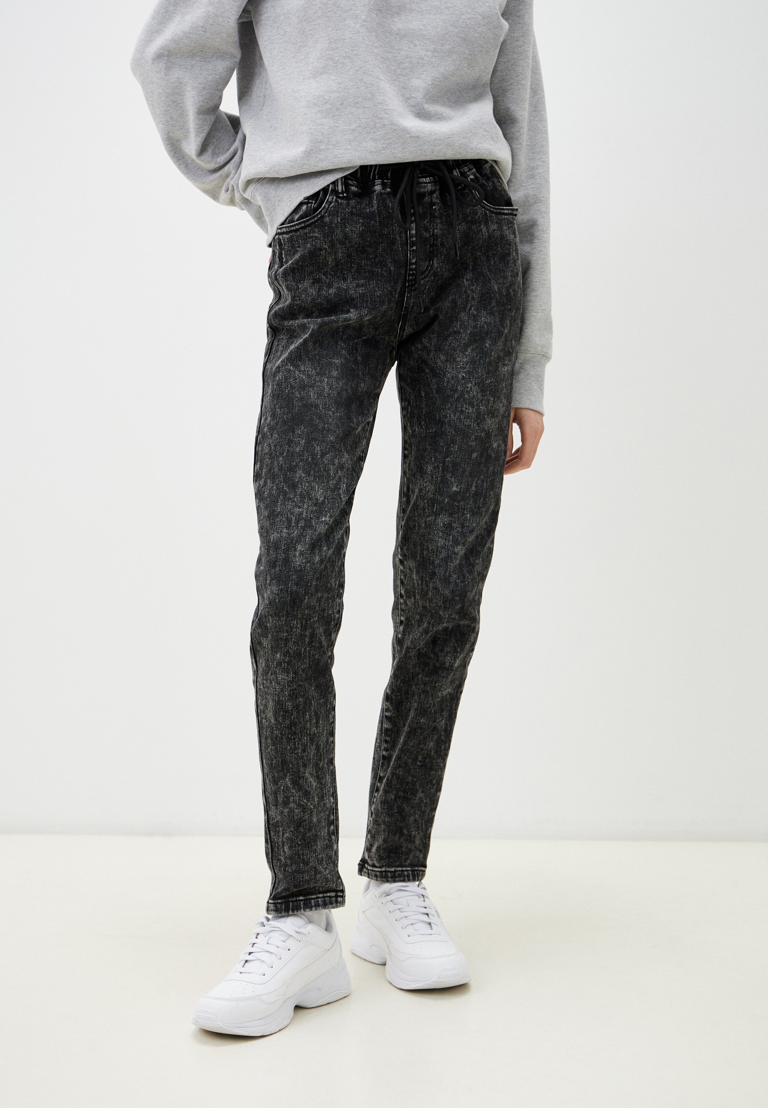 Женские джинсы Helmidge 12702/ТЕМНО-СЕРЫЙ