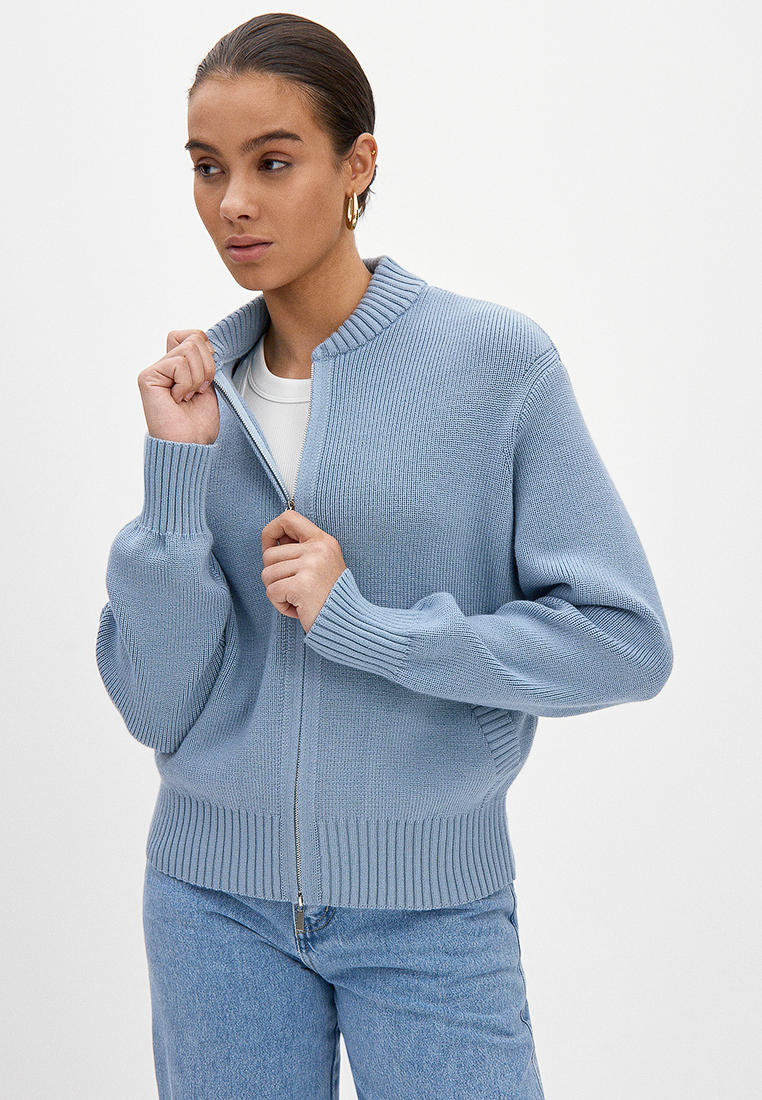 Кардиган 99Colorspace Эльба_джемпер/серо-голубой