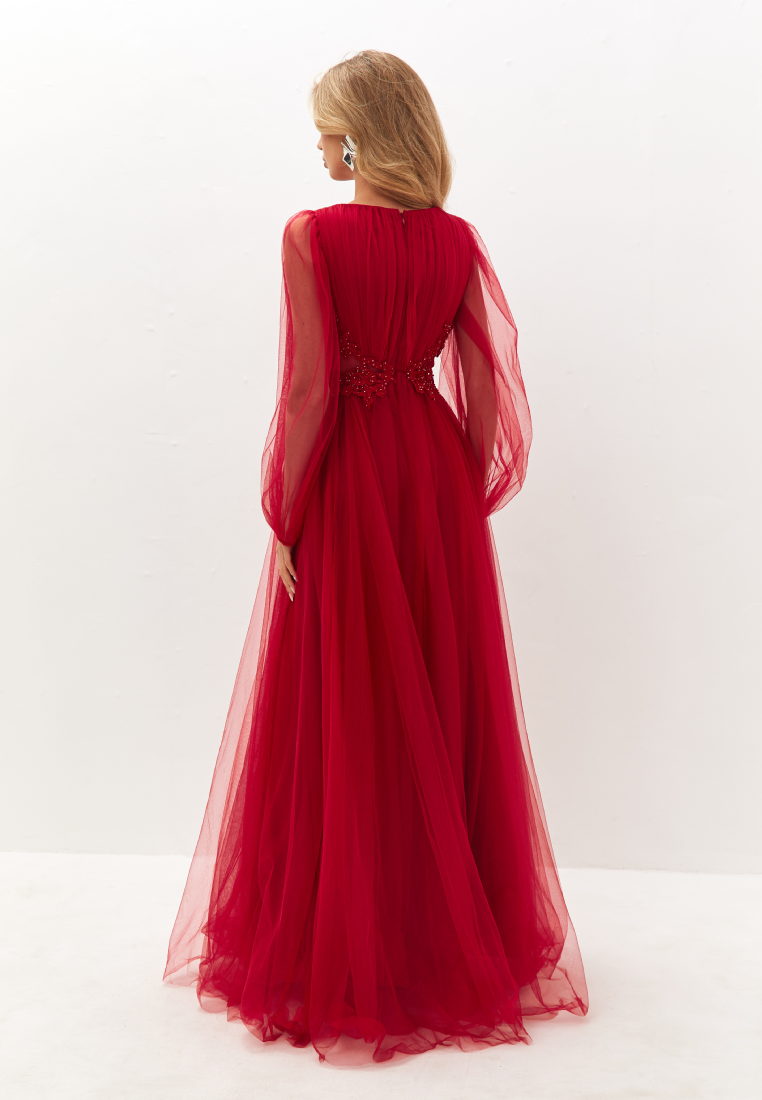 Вечернее / коктейльное платье Miss to Kiss МТКТ-ФК001-красный-S