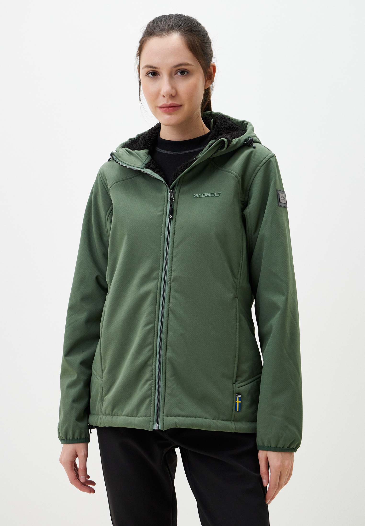 Женская верхняя одежда Cobolt BROMMASHERPA-SEAGREEN-XS