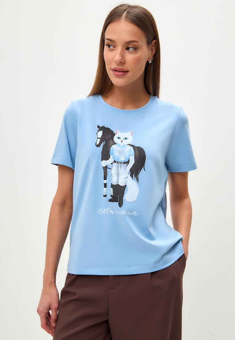 Футболка с коротким рукавом Manii'ta Lacitta 4752285009297-40/42