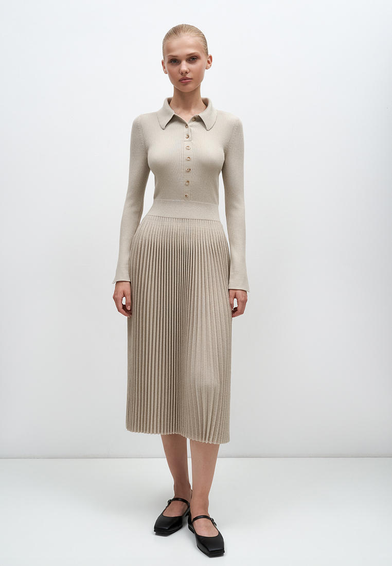 Вязаное платье Brusnika П103926-049 L