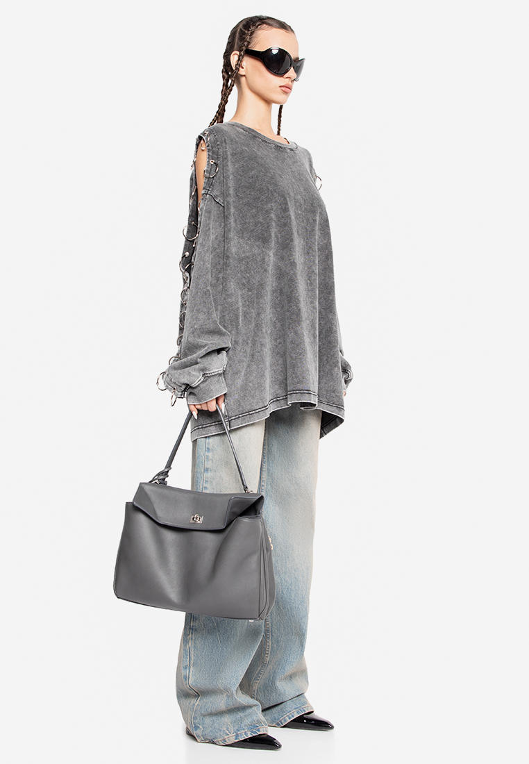 Футболка с длинным рукавом You Wanna 660500710KF24-графит-ONESIZE