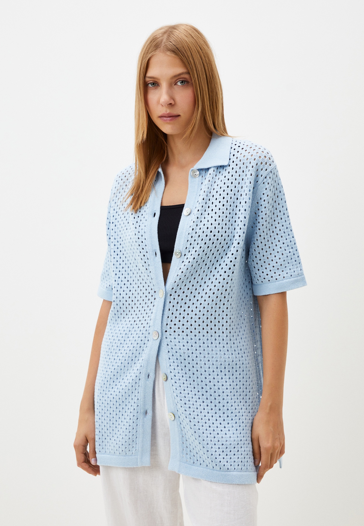 Кардиган Ina Vokich 36301/голубой