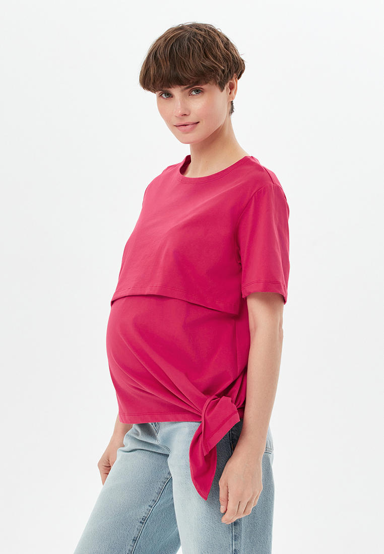 Футболка Proud Mom ФКМЕ-0300-фуксия