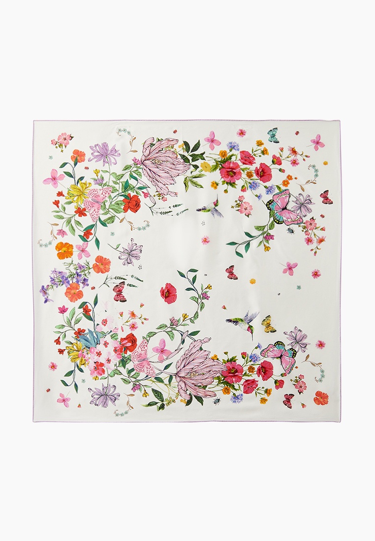 Платок Ekonika Premium PM44446-white-pink-24L