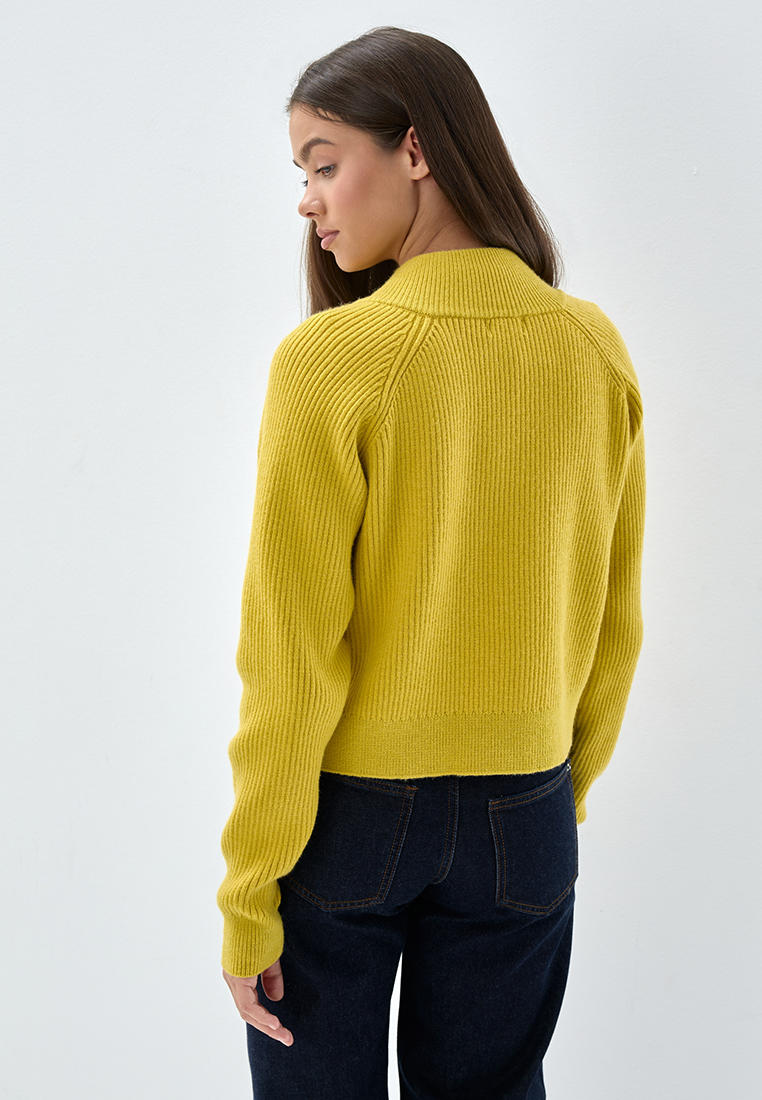 Кардиган Gray Moss 23в-349/Горчичный/XS