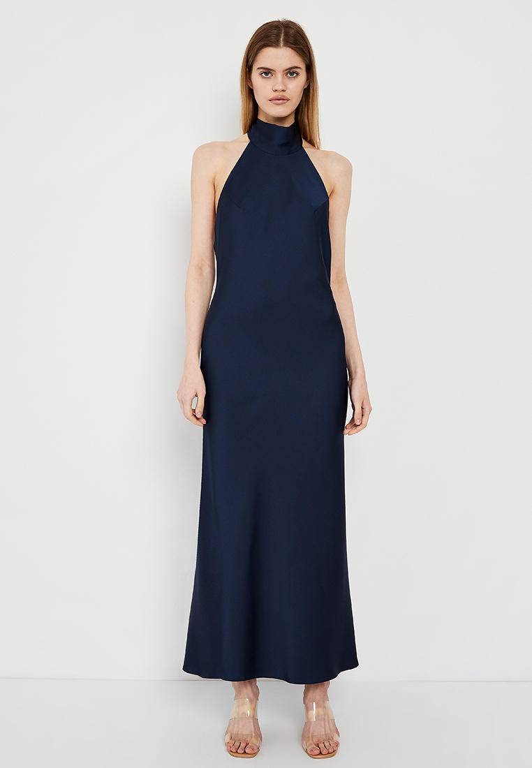 Вечернее / коктейльное платье Newness DS003S-синий-M
