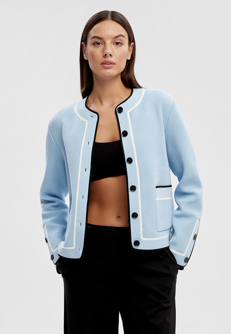 Кардиган 99Colorspace Майя_жакет/светло-голубой