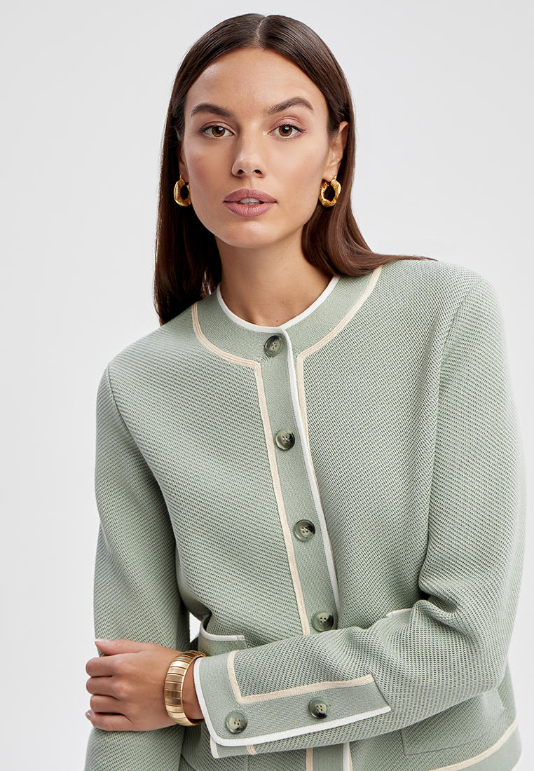 Кардиган 99Colorspace Майя_жакет/светло-зеленый