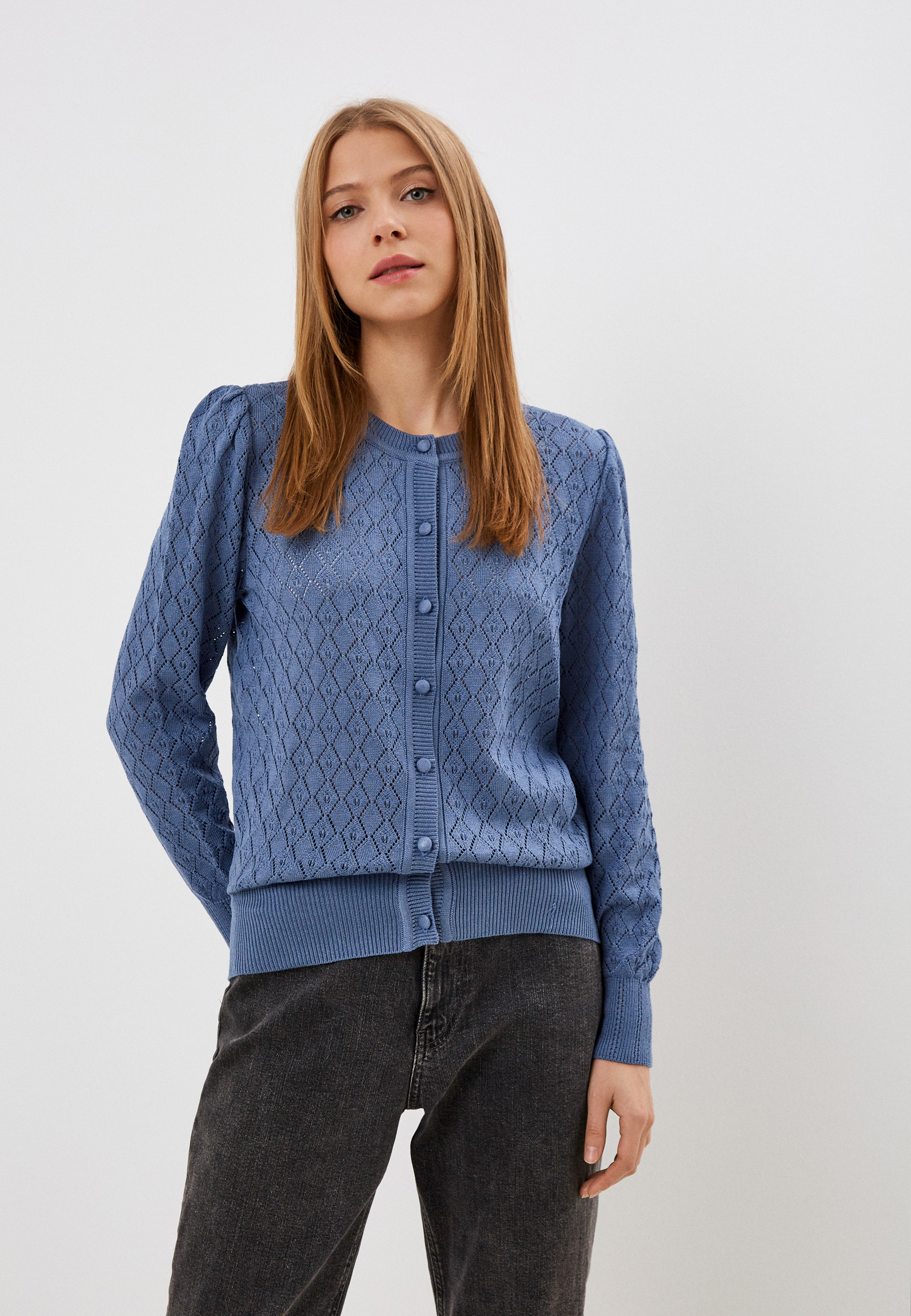 Кардиган Vivawool 308114-синий