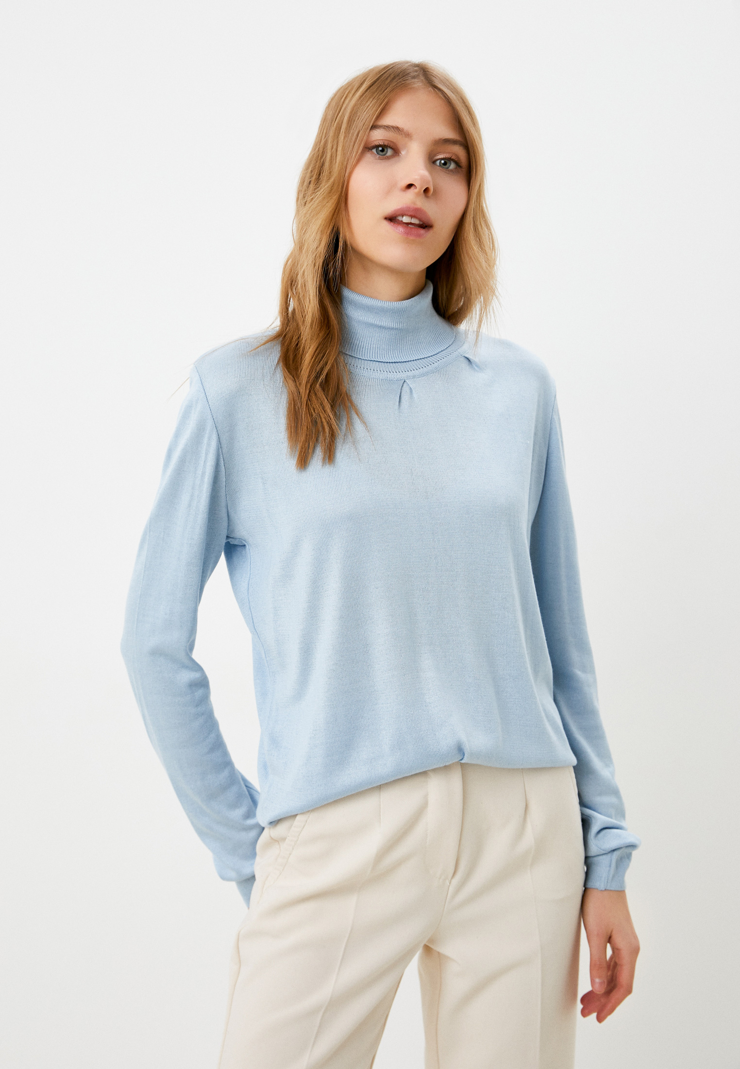 Водолазка Vivawool 308951-голубой