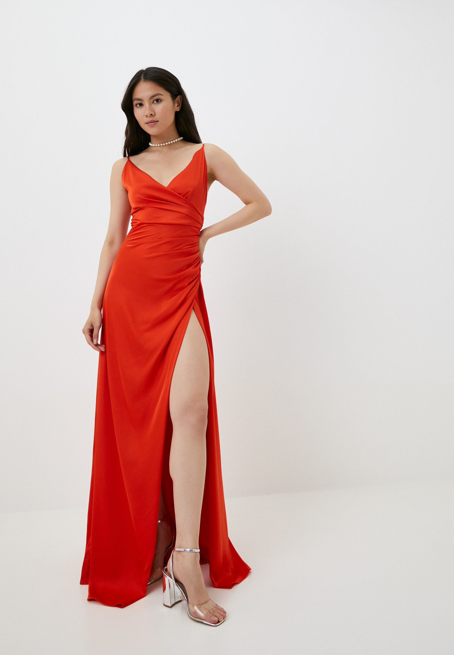 Вечернее / коктейльное платье Ruxara 0127644-Оранжевый