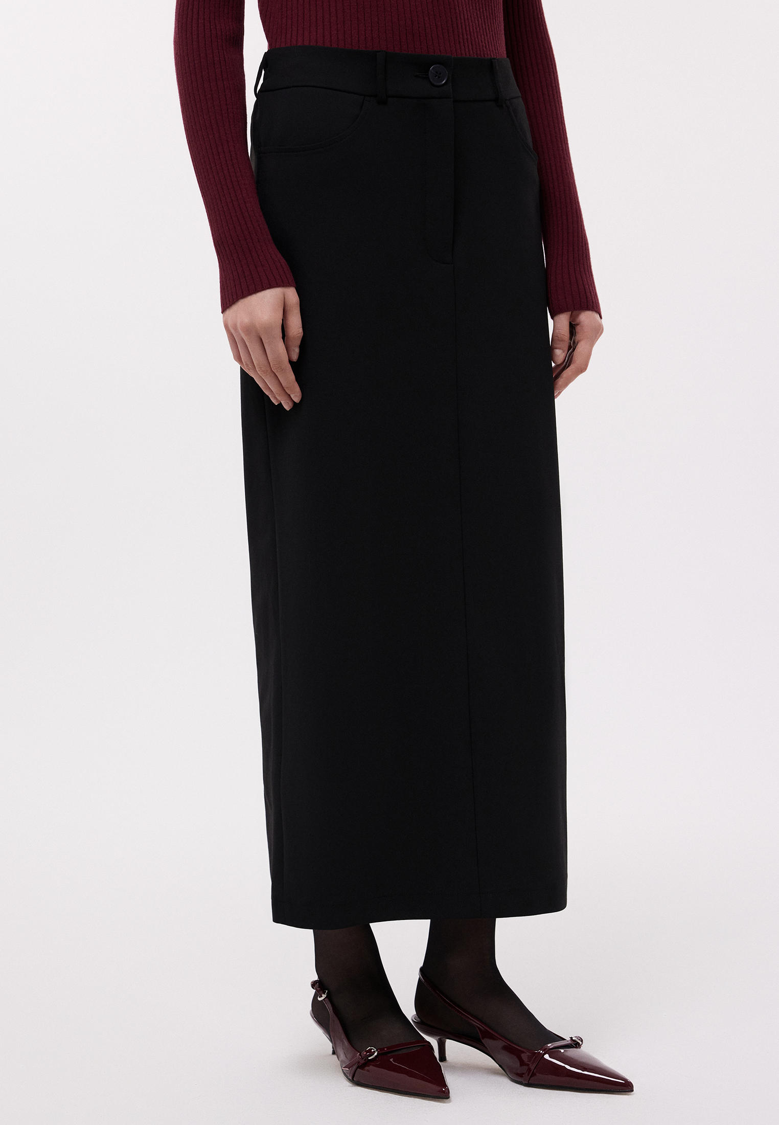 Прямая юбка Calista 4-03806_60146_Черный-42