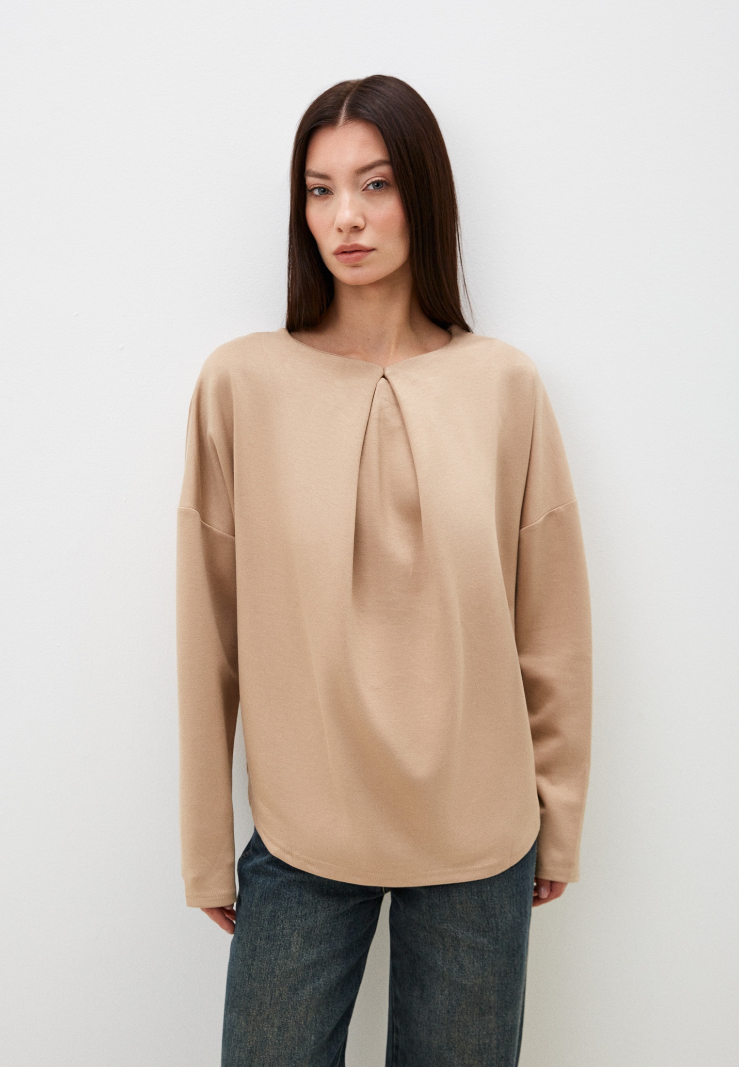 Футболка с длинным рукавом Enevoo SAMUI Коричневый OneSize