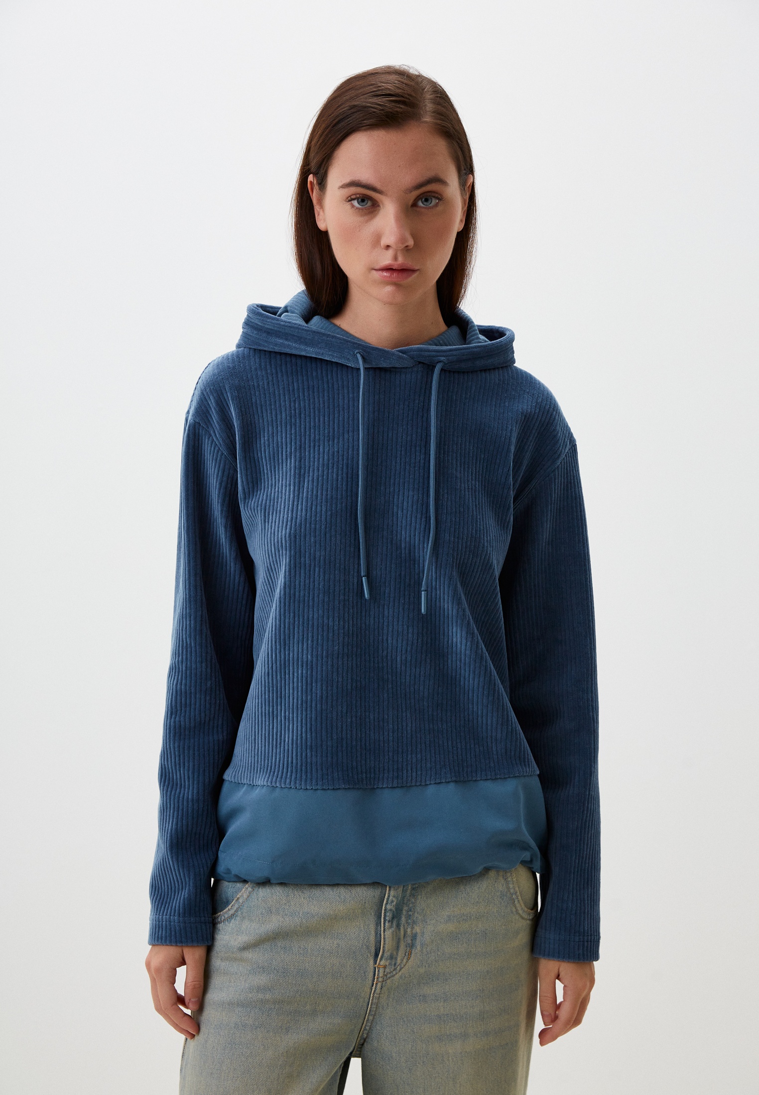 Женские худи Pelican DFNK6930/Джинс/L(48)