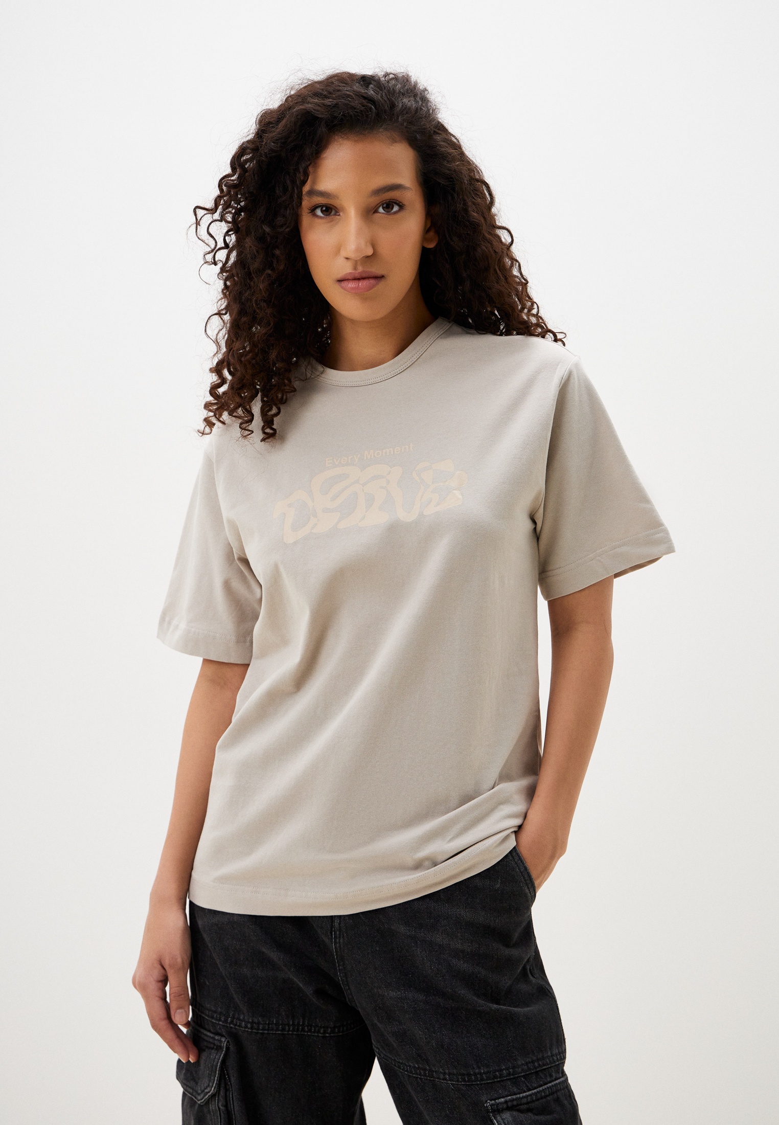 Футболка с коротким рукавом Pelican DFT6944/3/Светло-серый/L(48)