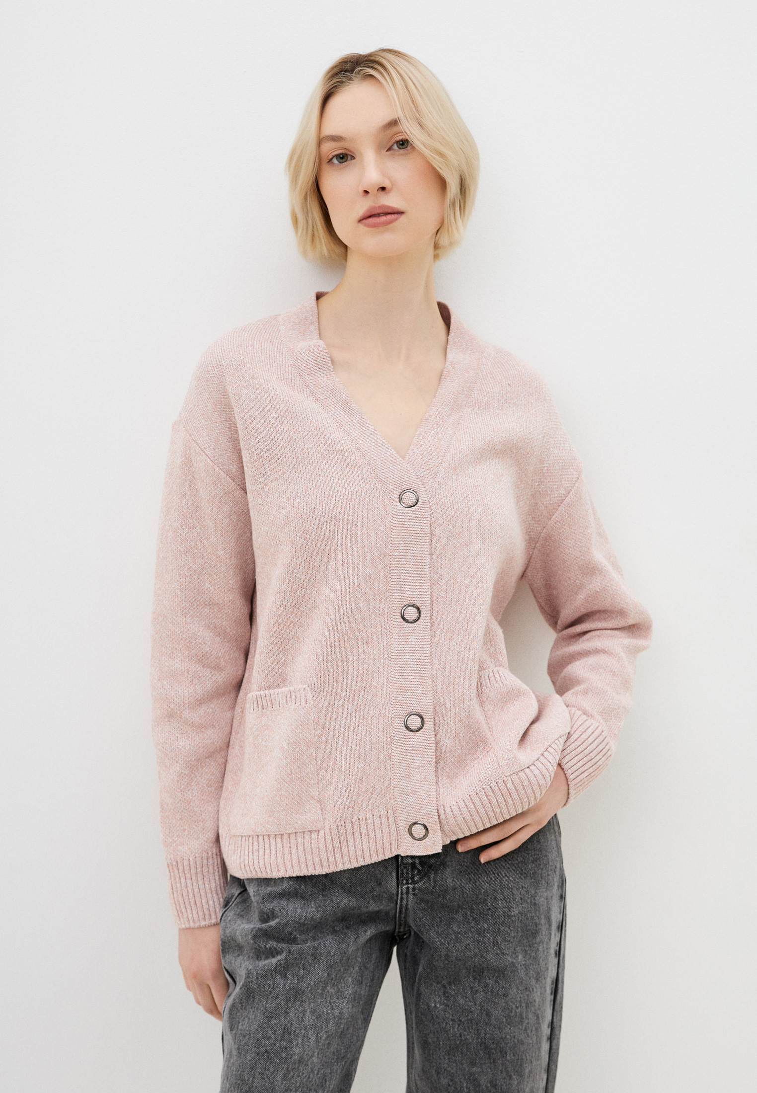 Кардиган Tu.tri Кардиган М-0032 (40-42, пудра)