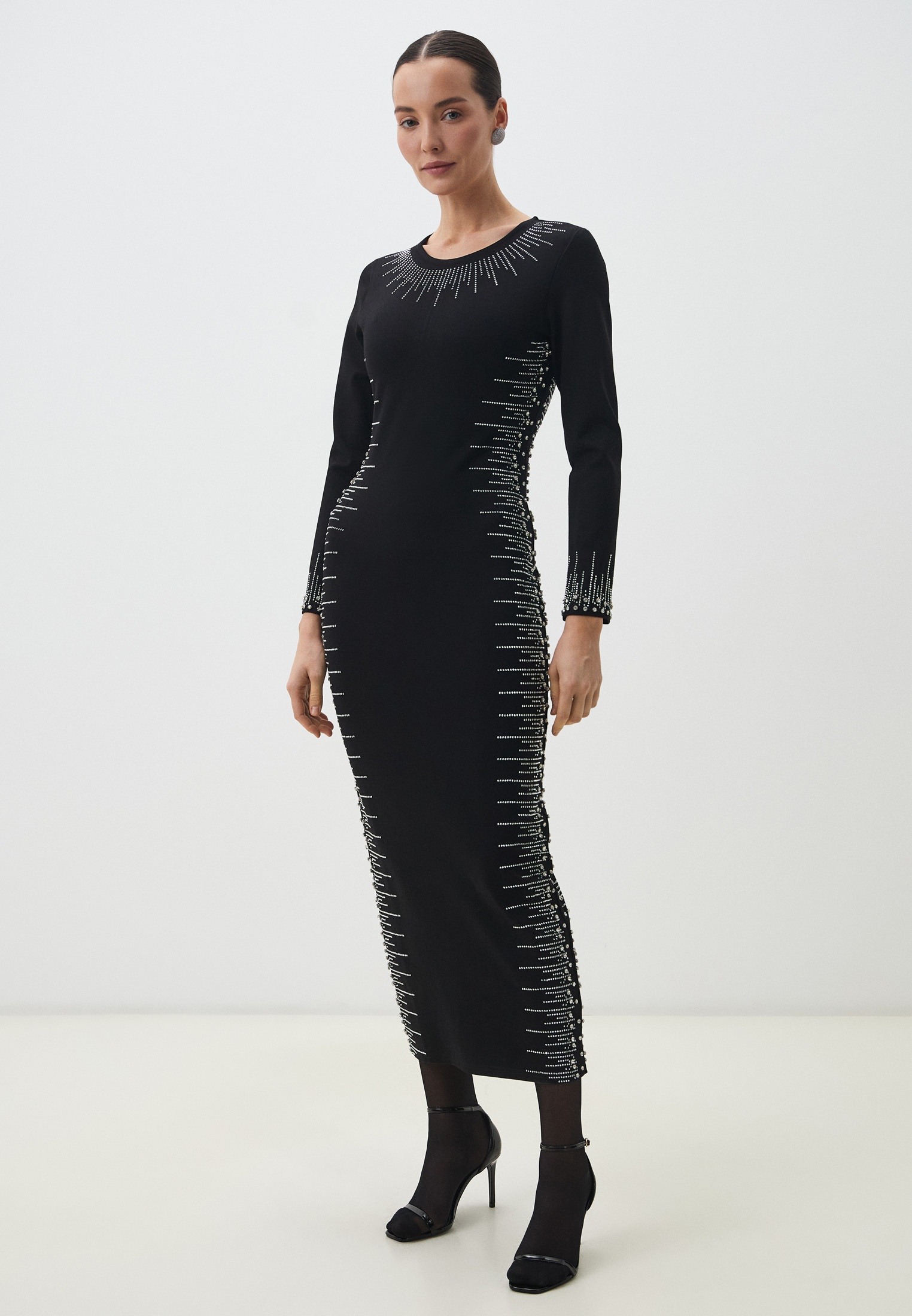 Вечернее / коктейльное платье Enevoo Платье MILAN ЧЕРНЫЙ M