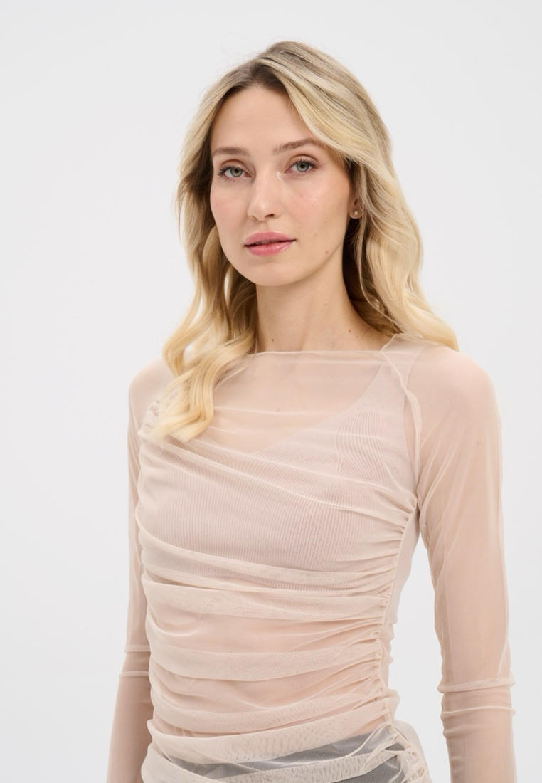 Футболка с длинным рукавом Woolook PS/Londdrap/W/Ivory-XS