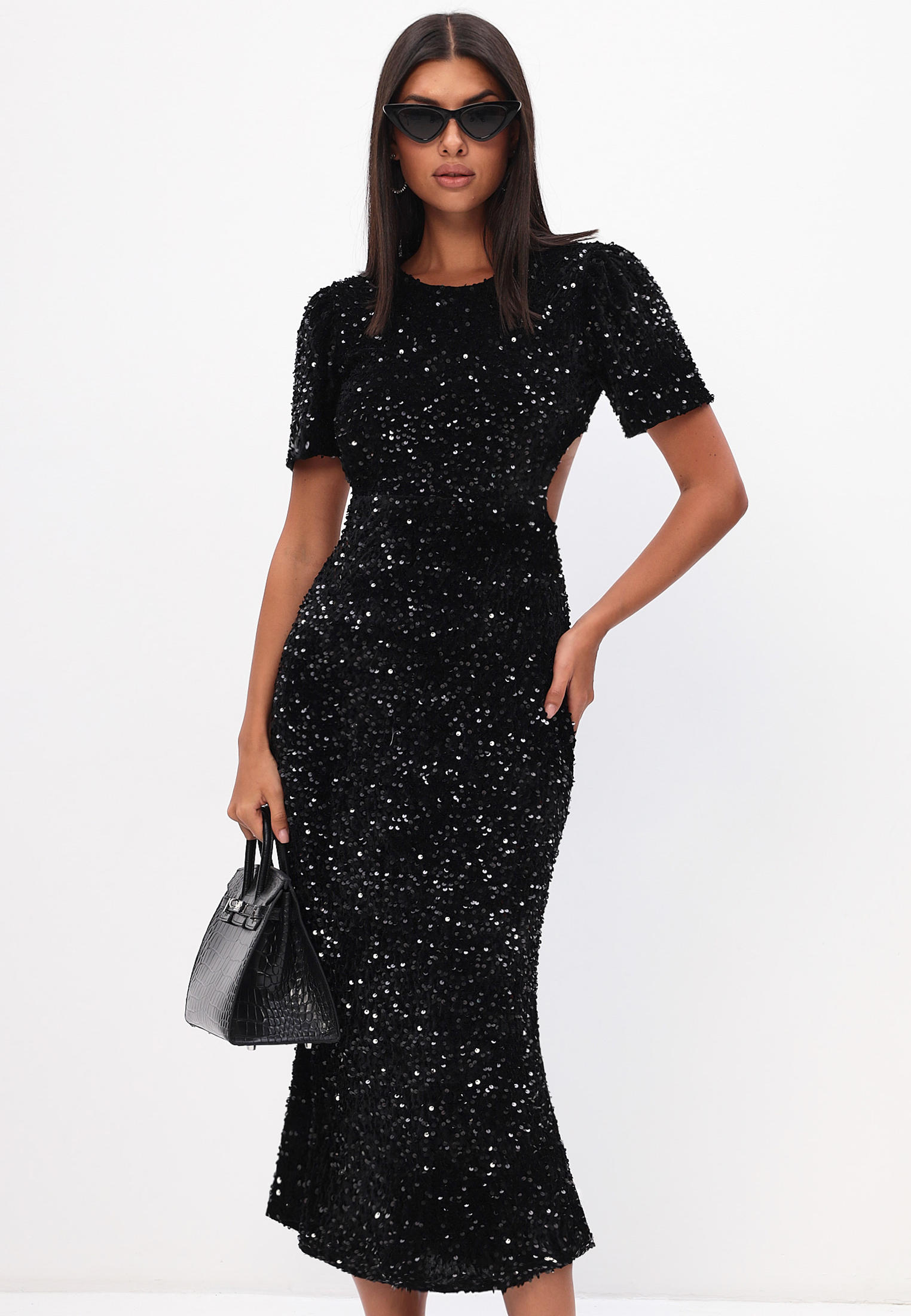 Вечернее / коктейльное платье Sandrine DREVYRPAY2024FWчерный/42