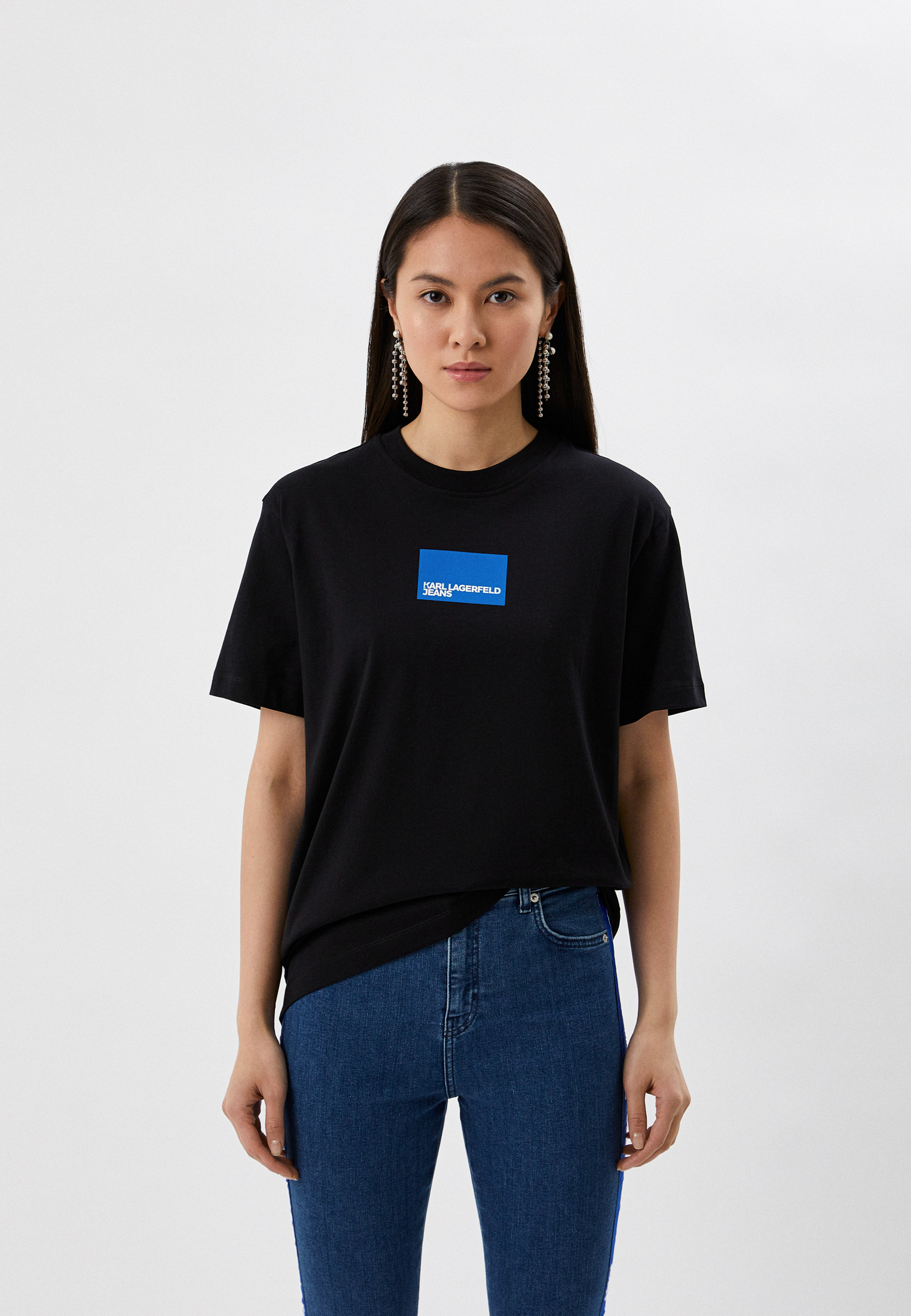 Футболка с коротким рукавом Karl Lagerfeld Jeans 231J1706_J101