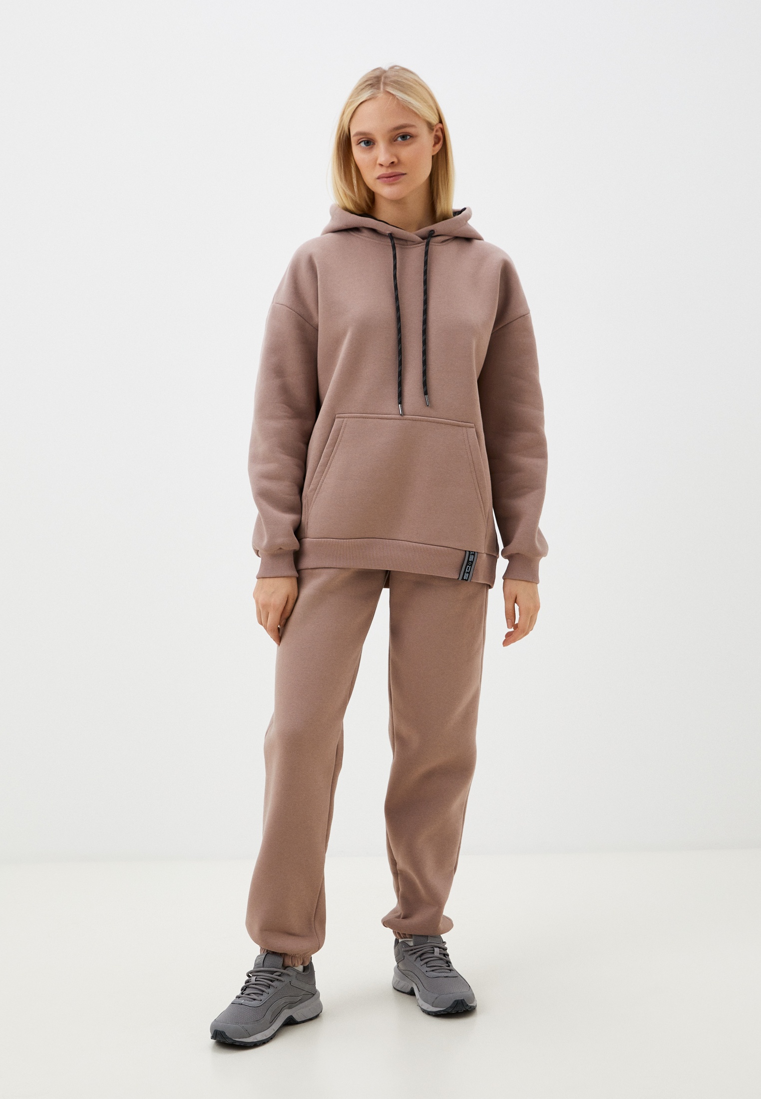 Спортивный костюм D.S 5317- мокко-3XL