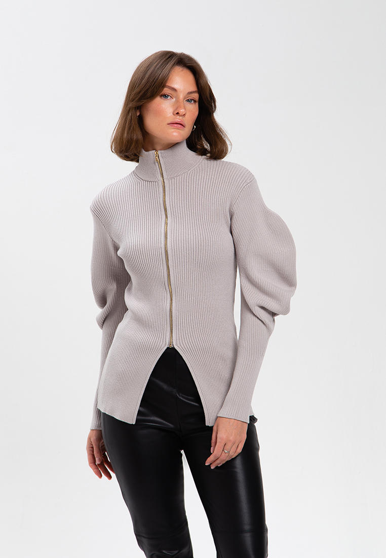 Кардиган Fors ТК24-серый-XS
