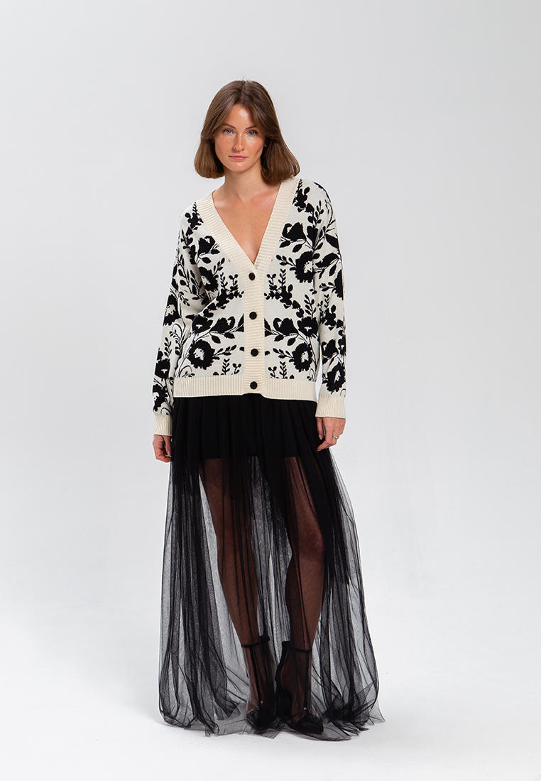 Кардиган Fors ТК15-молочный-S