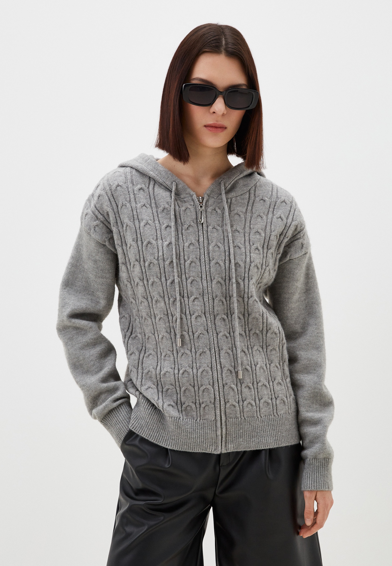 Кардиган VERA MONI KT10229_серый_S