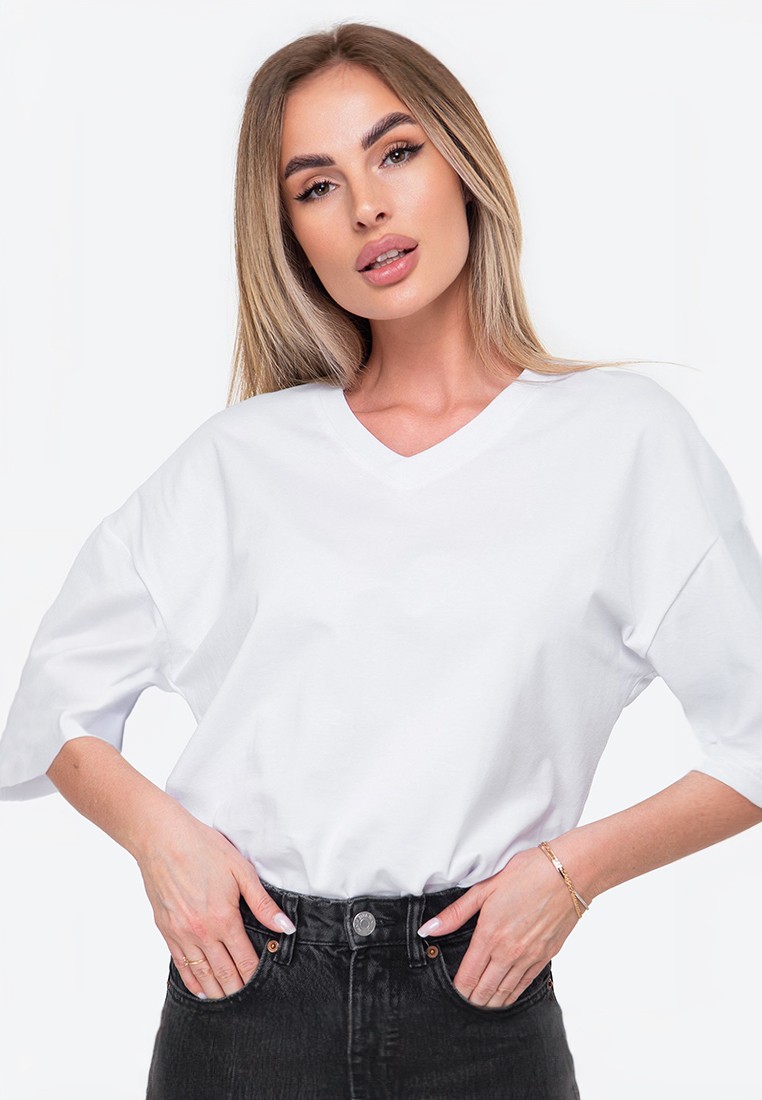 Футболка с коротким рукавом HappyFox HF10090/44-46_белый