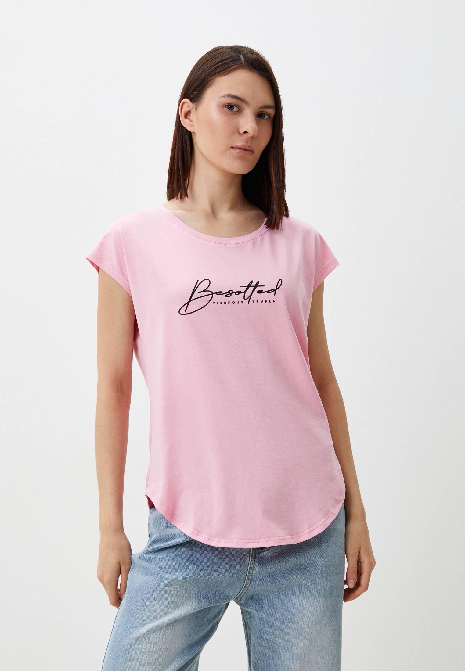 Футболка с коротким рукавом Besotted L1186pink-40