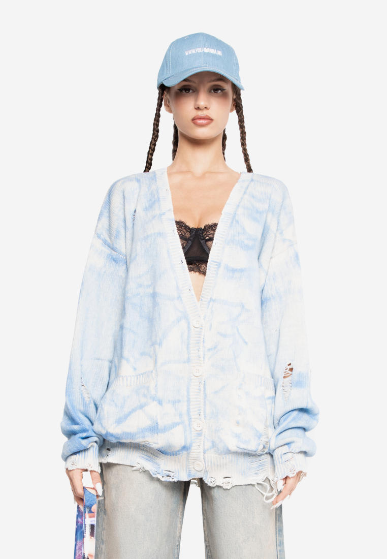 Кардиган You Wanna K431223-голубой-ONESIZE