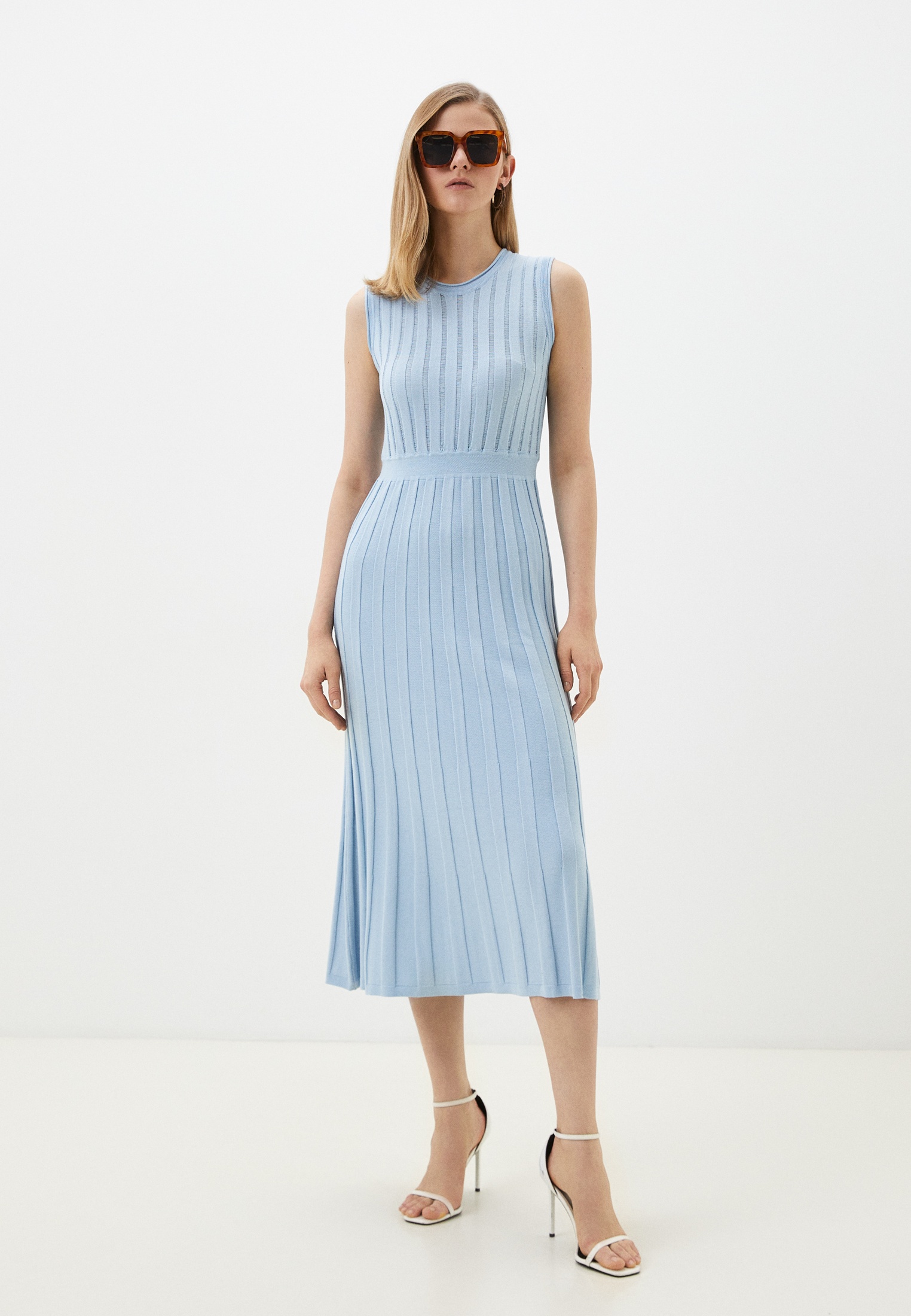 Вязаное платье Eleganzza 12421-55004-l.blue