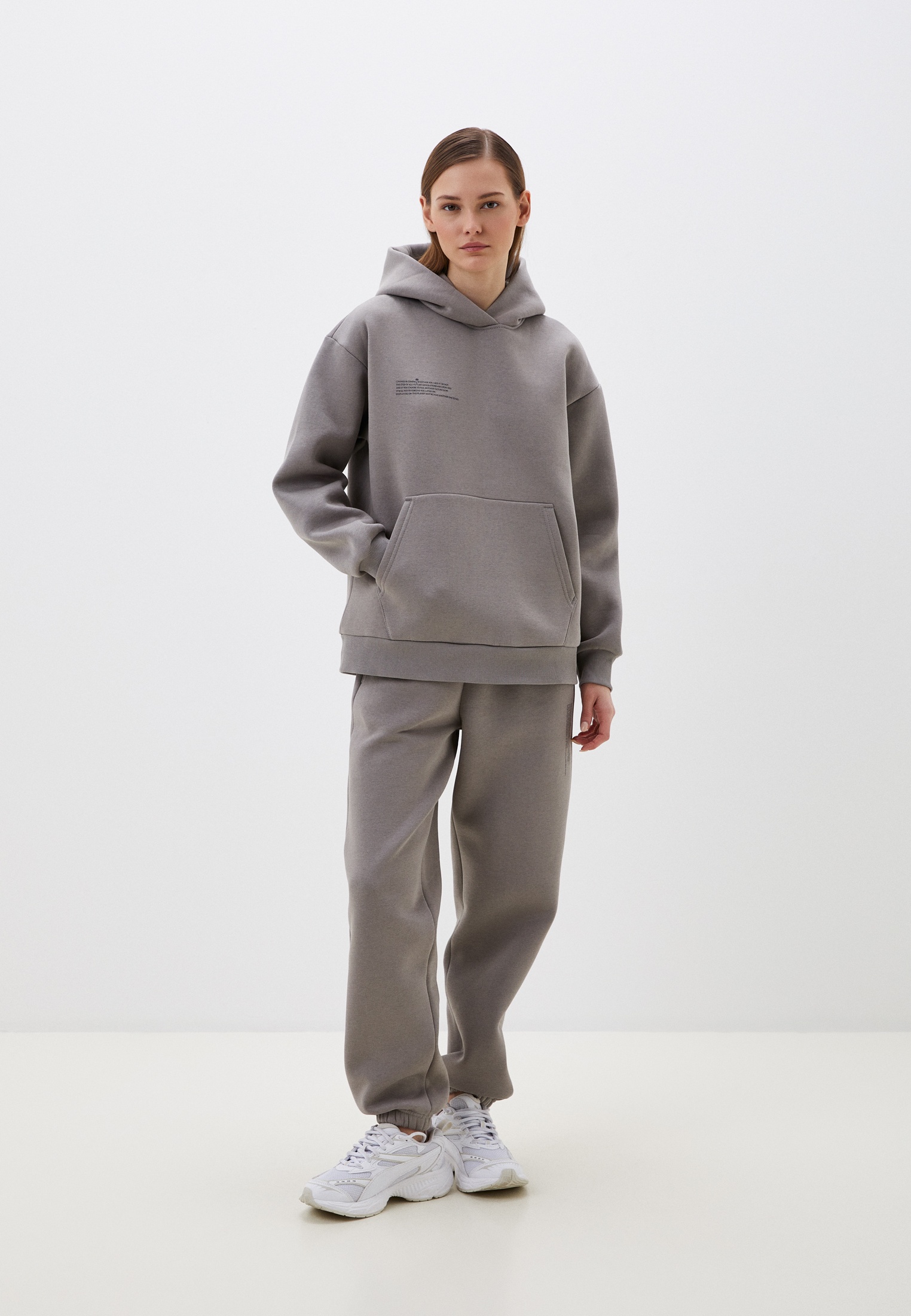 Спортивный костюм Dellione 302-429 stone