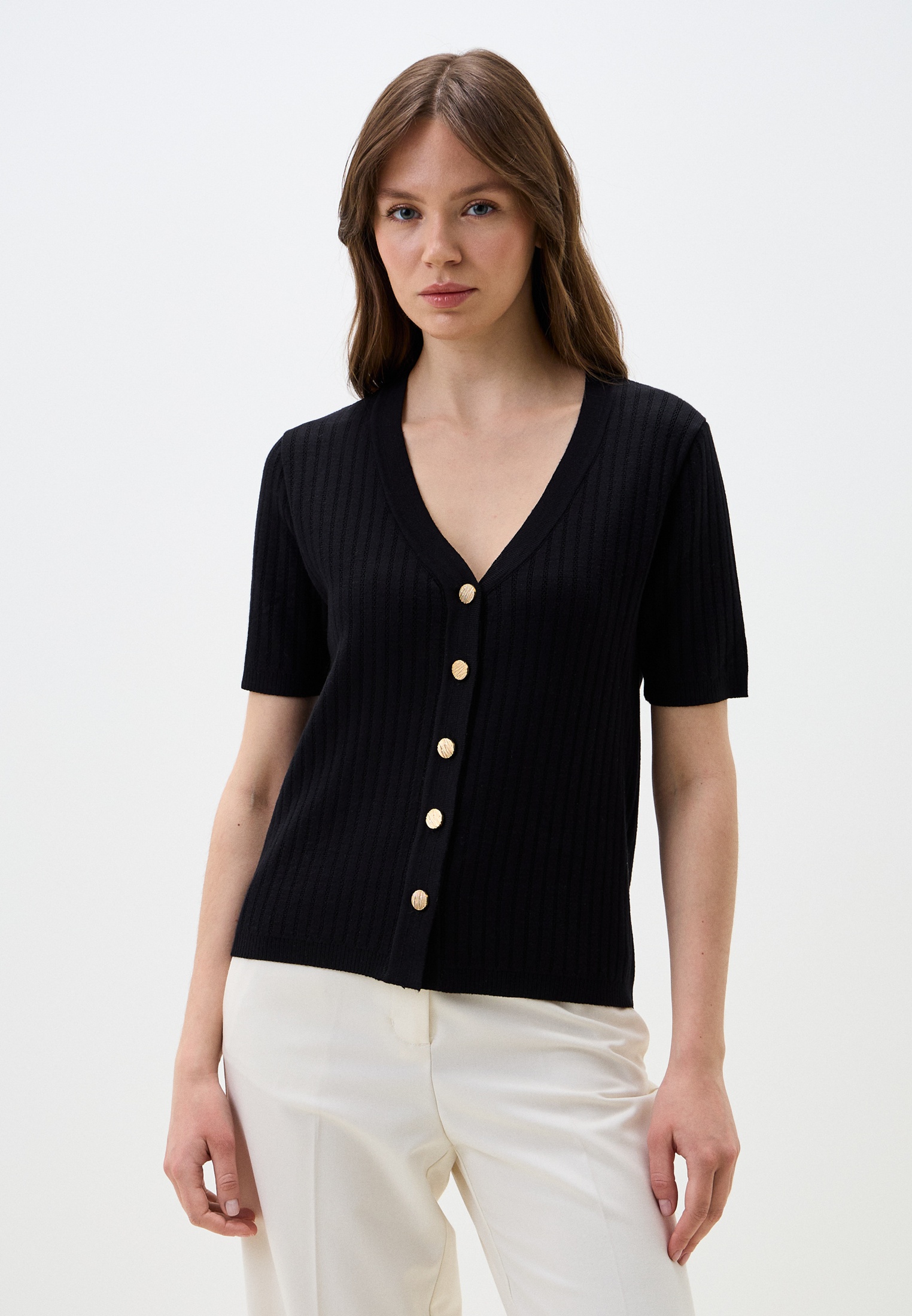 Кардиган Vitacci (Витачи) KA30701-01_черный_S