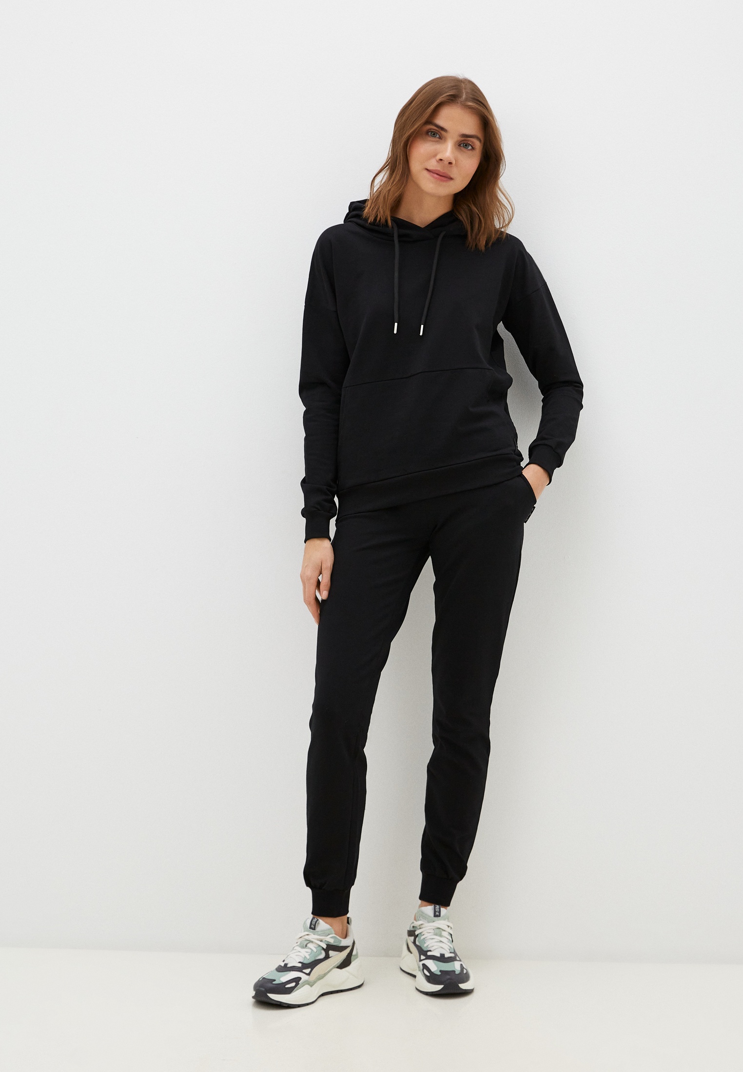 Спортивный костюм Modjimoda ЖЕНСКИЙ-СПОРТ-женский-1-черный - L