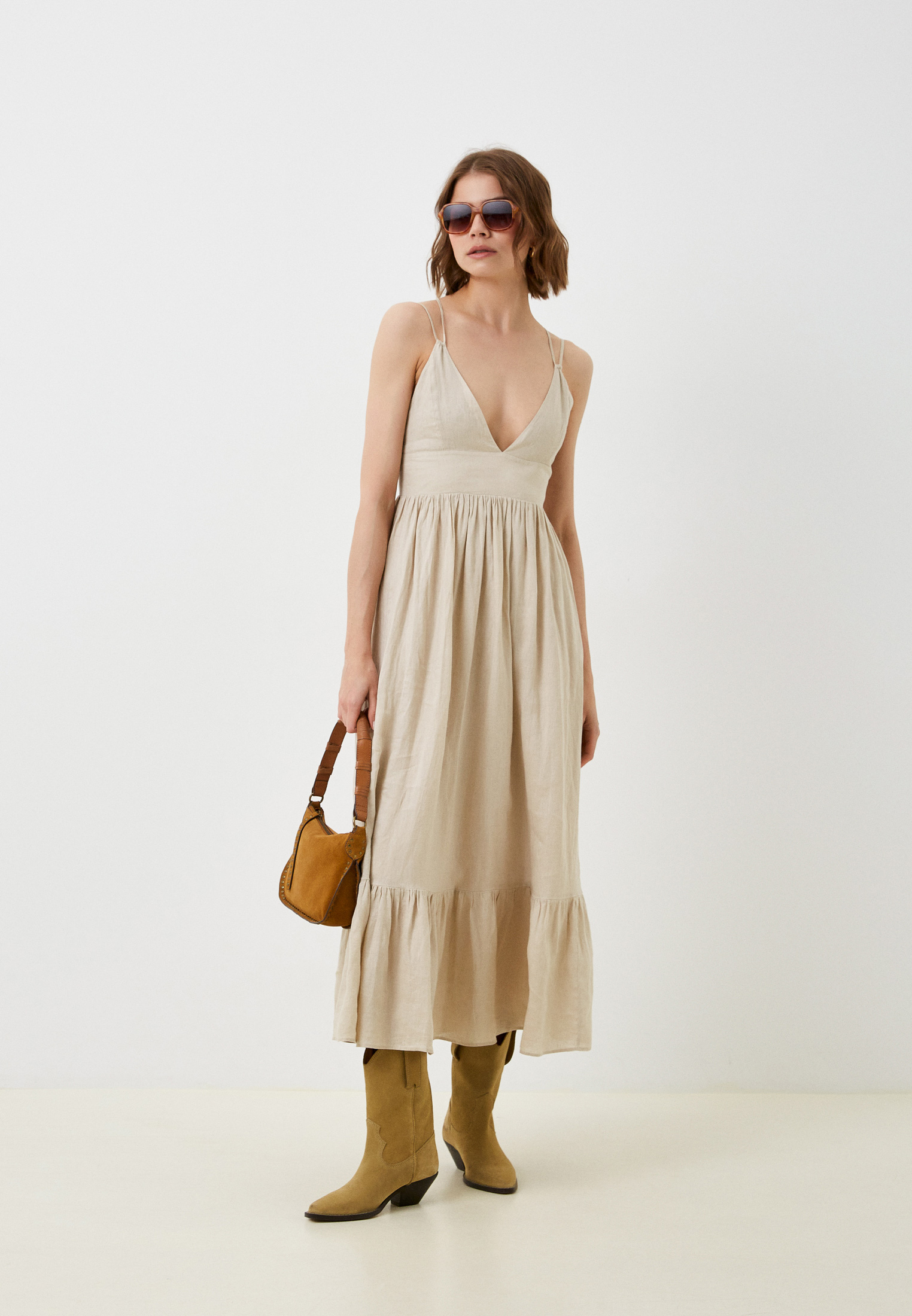 Сарафан Lusio LSSS-022141-бежевый