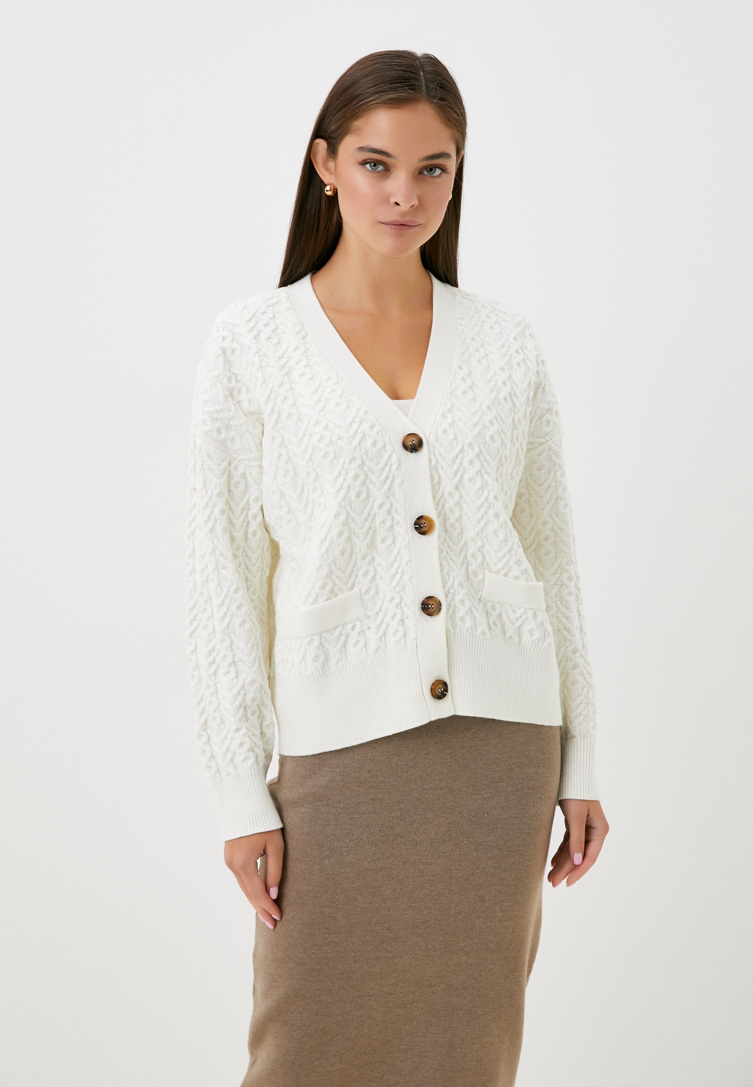 Кардиган Baon (Баон) B1423509-COLD MILK