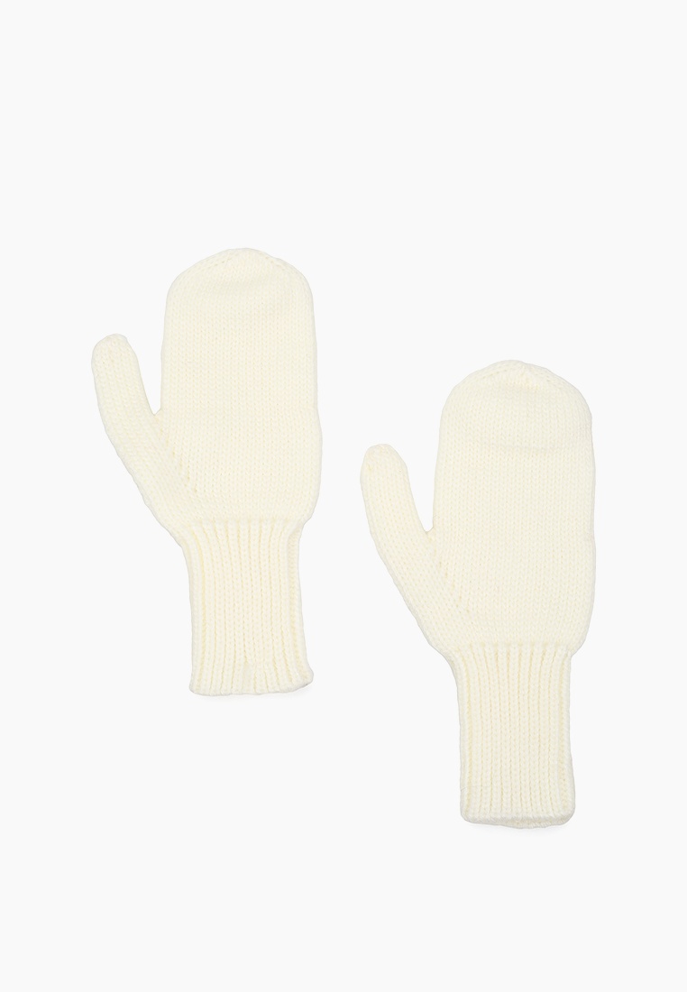Женские варежки Ruxara 5202900-Молочный-OneSize